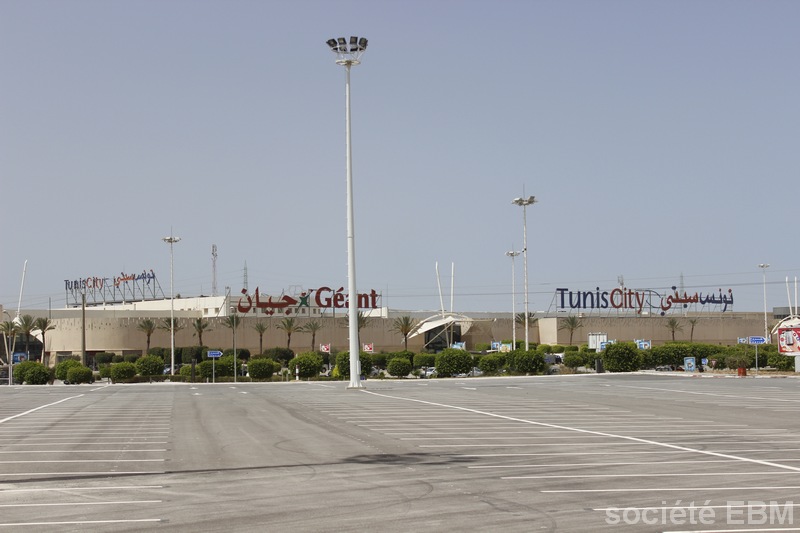 PARKING CENTRE COMMERCIAL TUNIS CITY